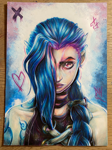 "Jinx" ORIGINAL A3 -