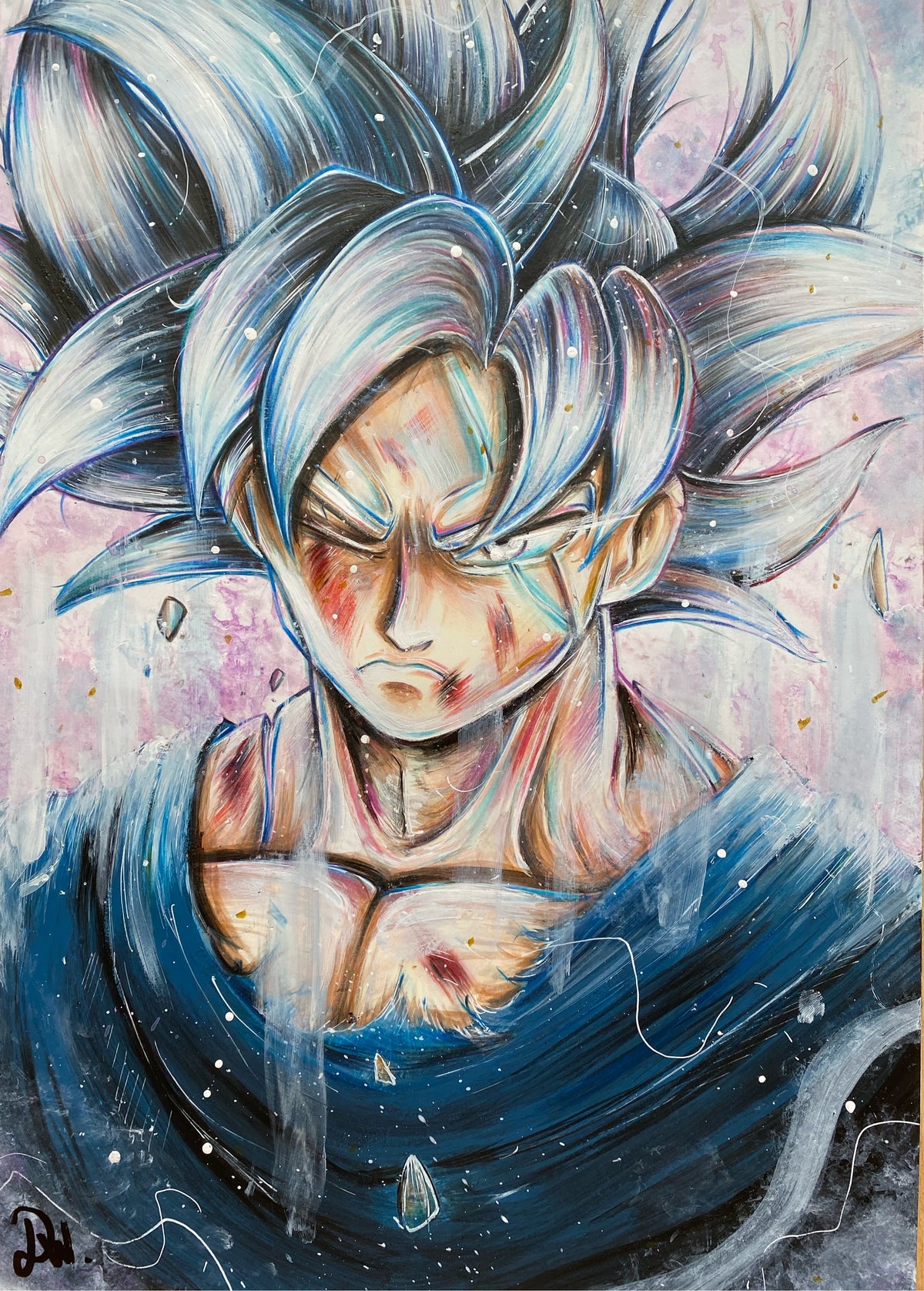 "Goku Ultra Instinct" PRINT - Drawin.shop