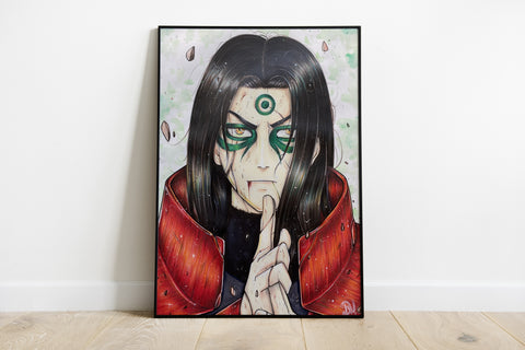 " Hashirama Senju " Print - Drawin.shop