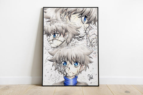 " Killua " Print - Drawin.shop