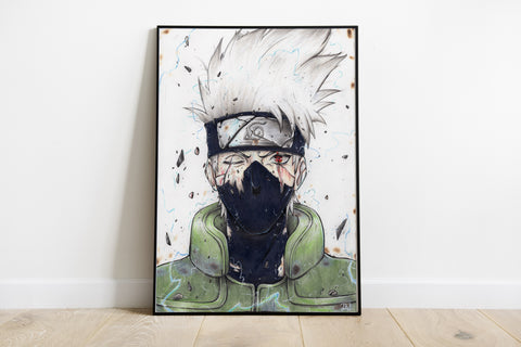 " Kakashi " Print - Drawin.shop