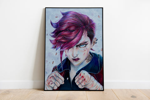 " VI " Print - Drawin.shop