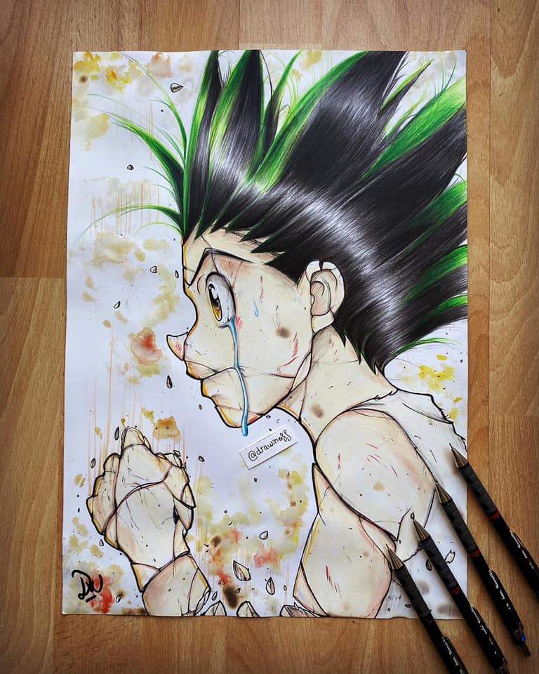 "GON" Original A3 - - Drawin.shop