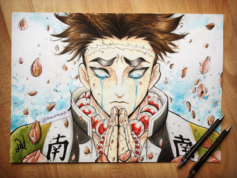 "GYOMEI HIMEJIMA" Original A3 - - Drawin.shop