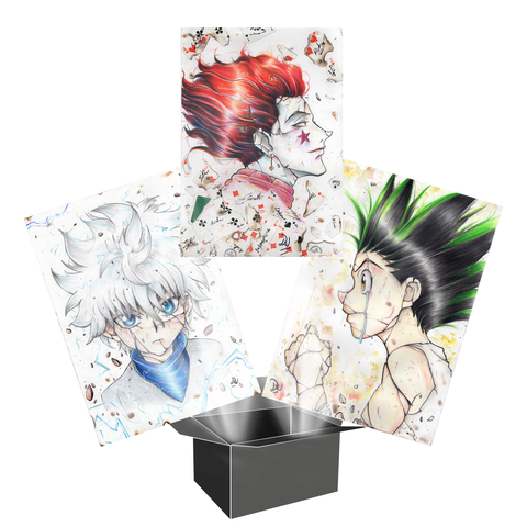 PACK HUNTER X HUNTER ( 3 Prints ) - Drawin.shop