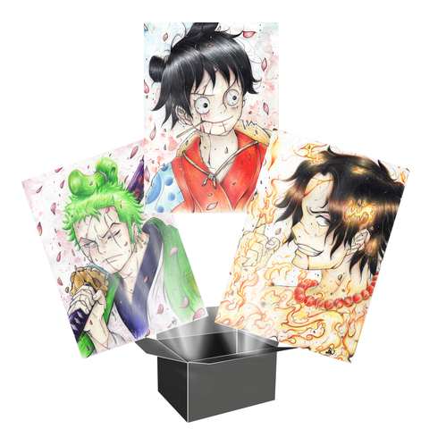 PACK ONE PIECE ( 3 Prints ) - Drawin.shop