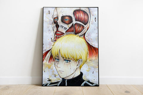 " Armin Arlert " Print - Drawin.shop