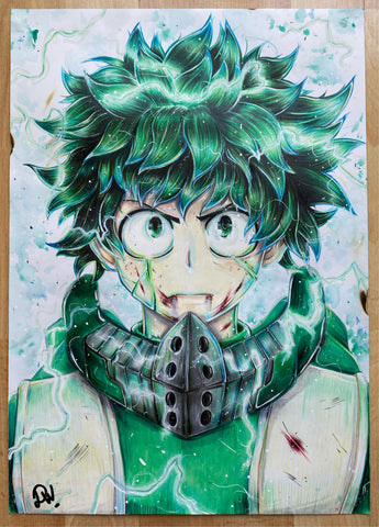 "Izuku Midoriya" PRINT 2022 - Drawin.shop