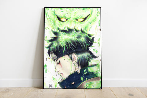 " Shisui Uchiha " Print - Drawin.shop